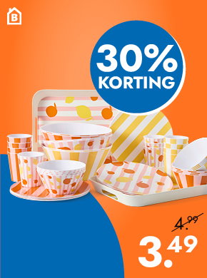 Summertime servies kunststof vanaf 3.49