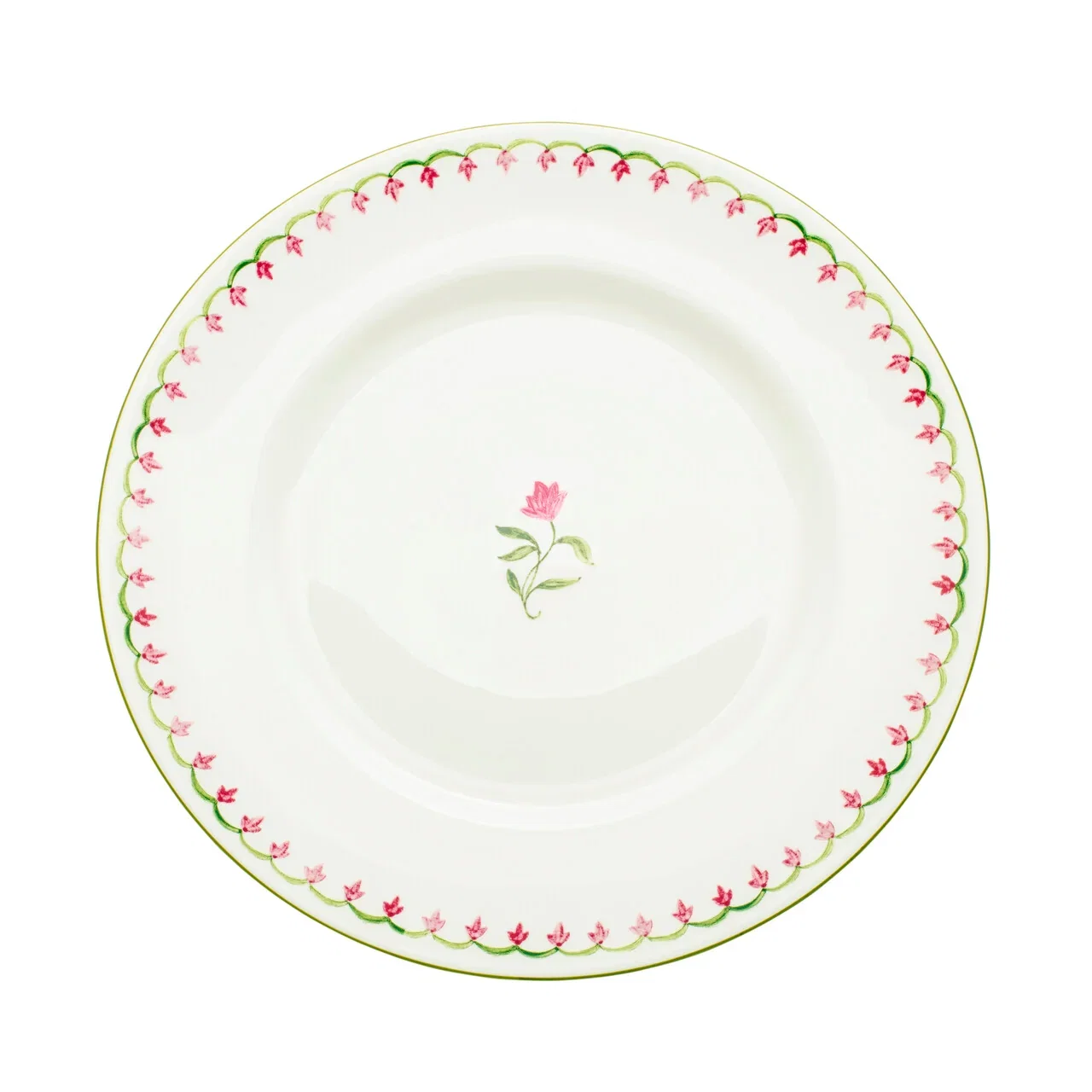 Image of Marguerite Pink 8" Plate by Nina Campbell