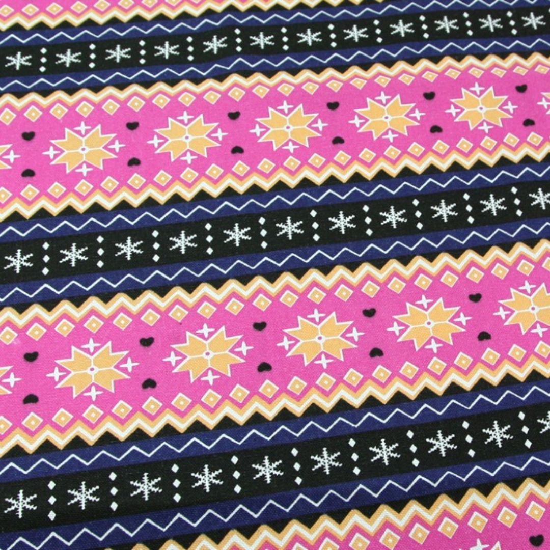 Deadstock Cotton Canvas Fabric Pink