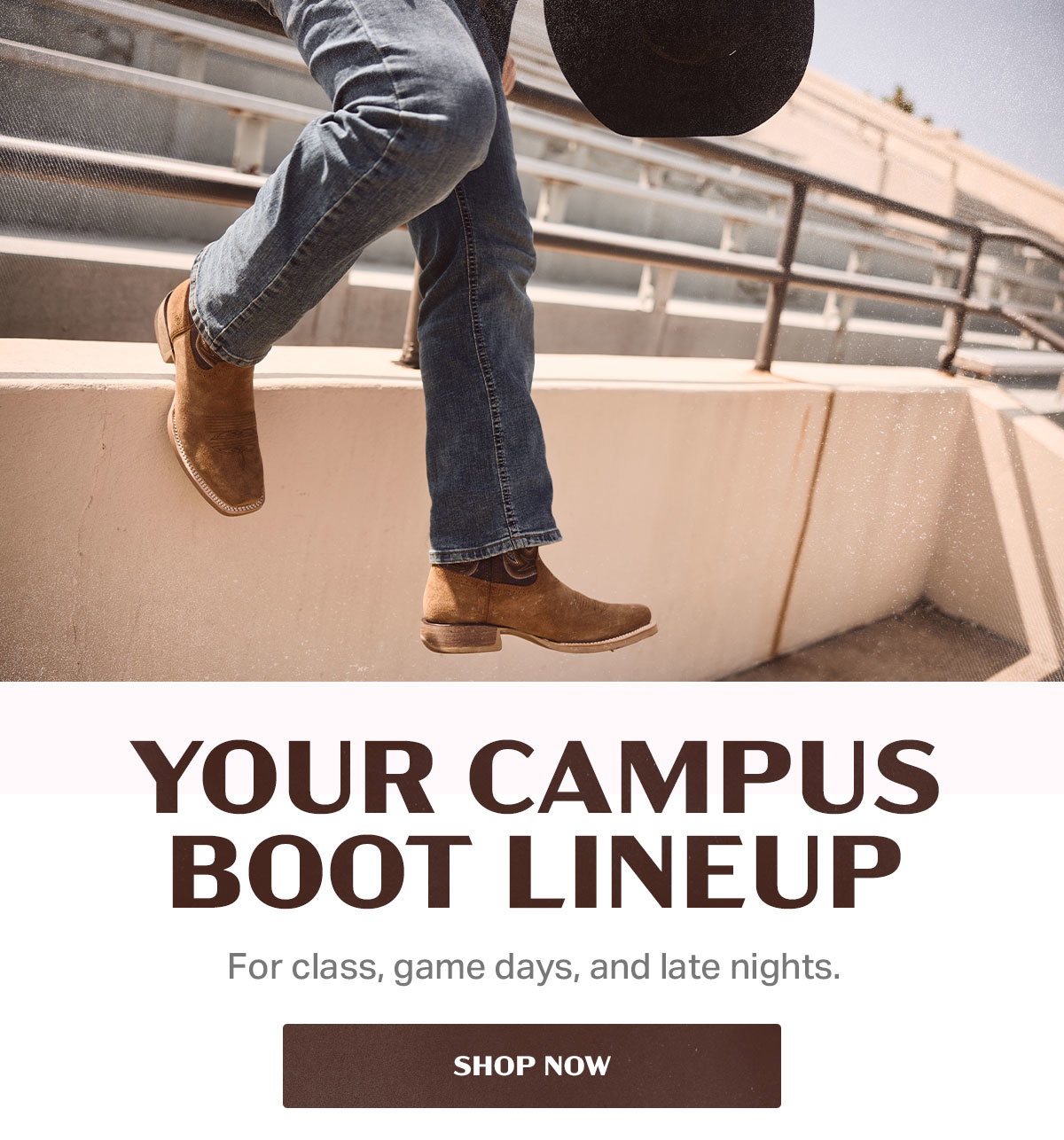 Your Campus Boot Lineup