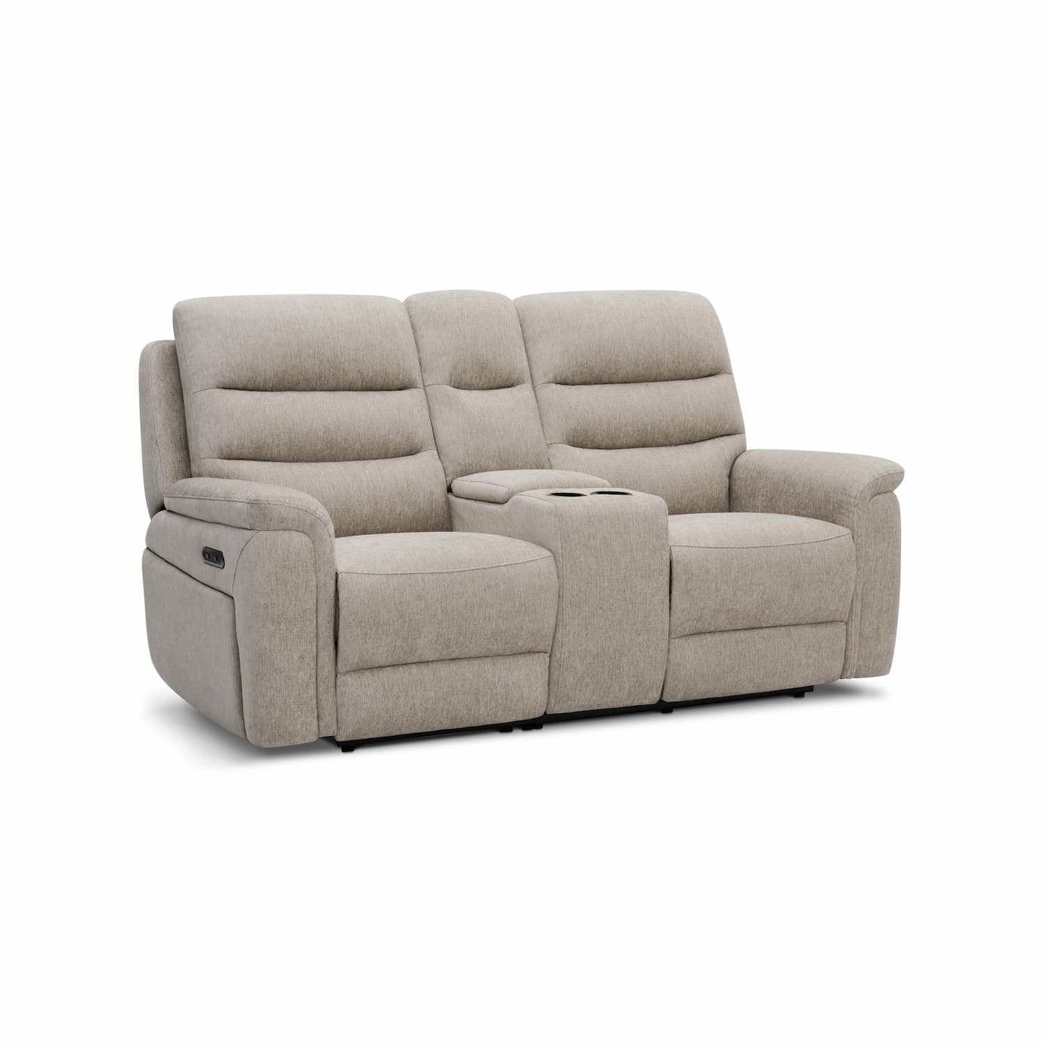 Jarrod 2 Seater Electric Recliner Sofa with Console
