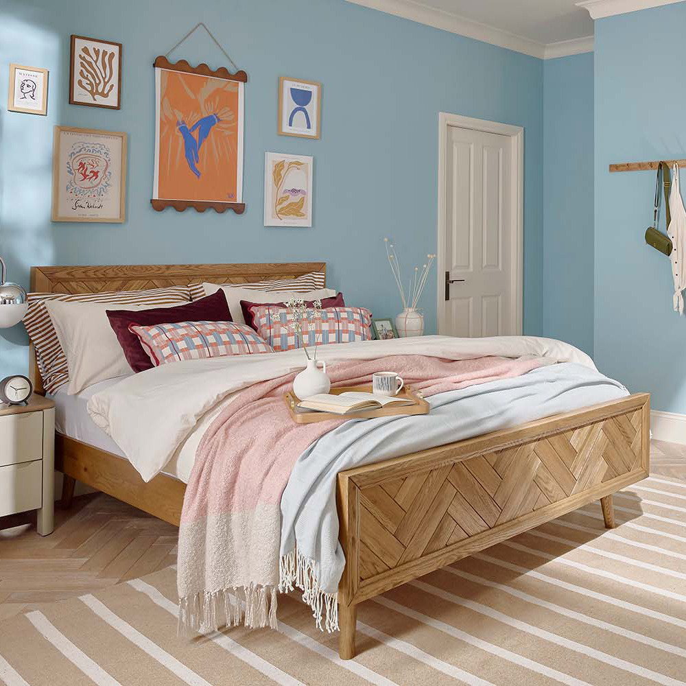 Parquet Double Bed