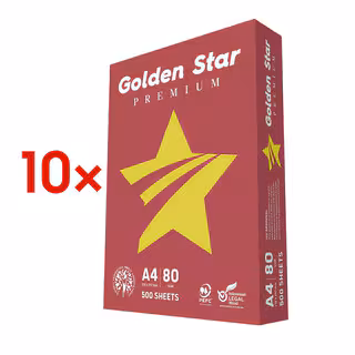 10x papier photocopieur « Golden Star Premium »