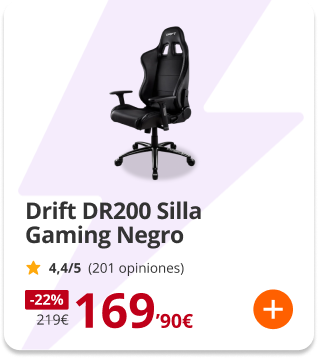 Drift DR200 Silla Gaming Negro
