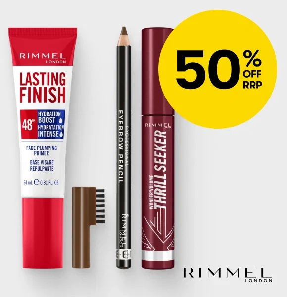 50% OFF RRP
