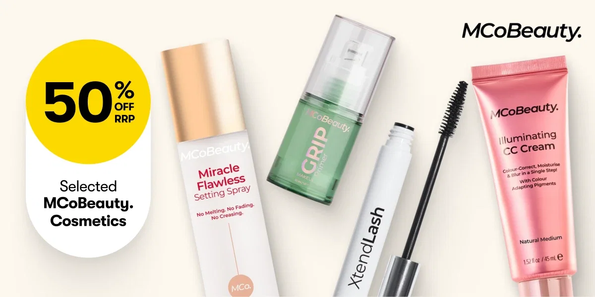 50% OFF RRP Selected MCoBeauty Cosmetics