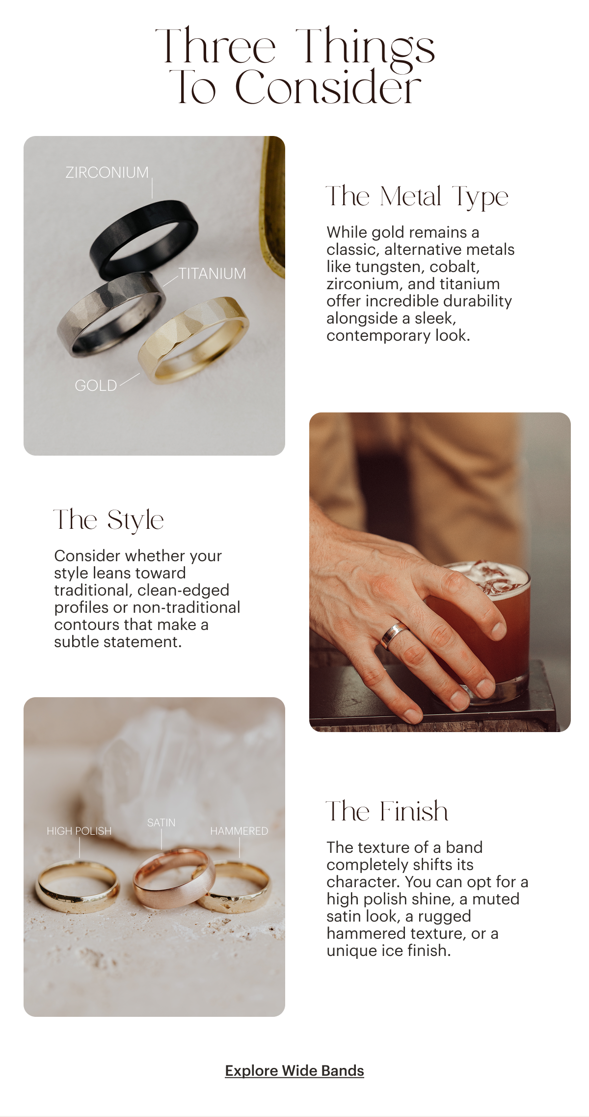 Three Things To Consider
