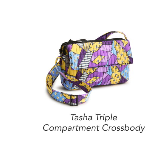 Tasha Triple Compartment Crossbody