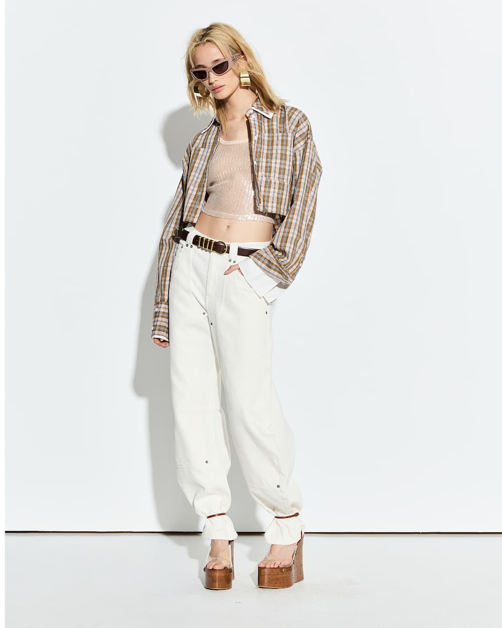 white denim and apparel