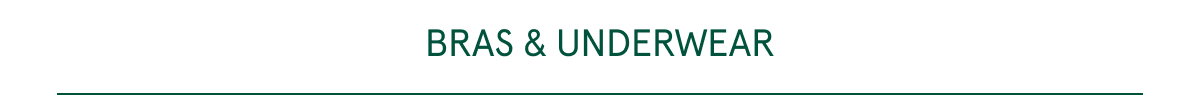 Bras & Underwear
