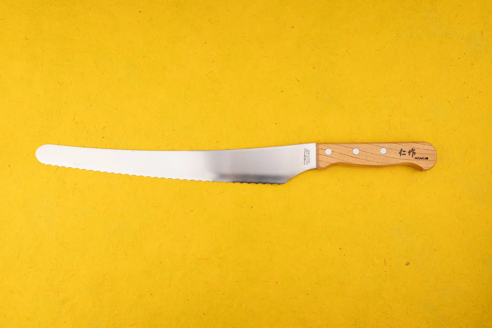 Image of Tomita Hamono Nisaku Namiba Bread Knife 270mm