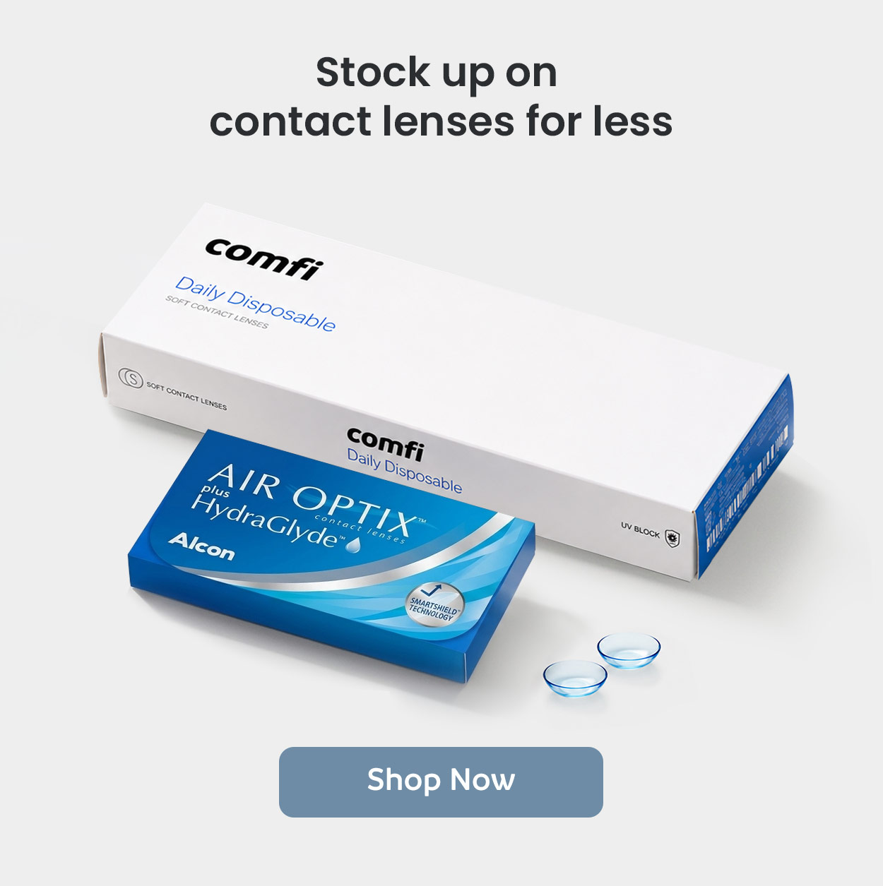 Stock up on contact lenses for less | Shop Now