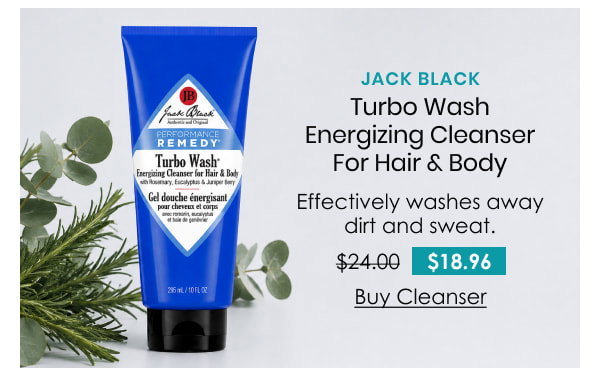 Jack Black Turbo Wash Energizing Cleanser For Hair & Body