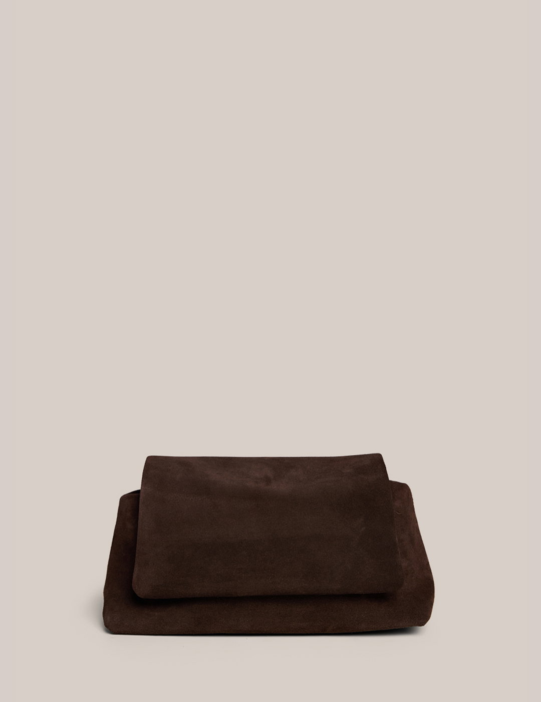 Celeste Dark Chocolate Clutch Crossbody Bag