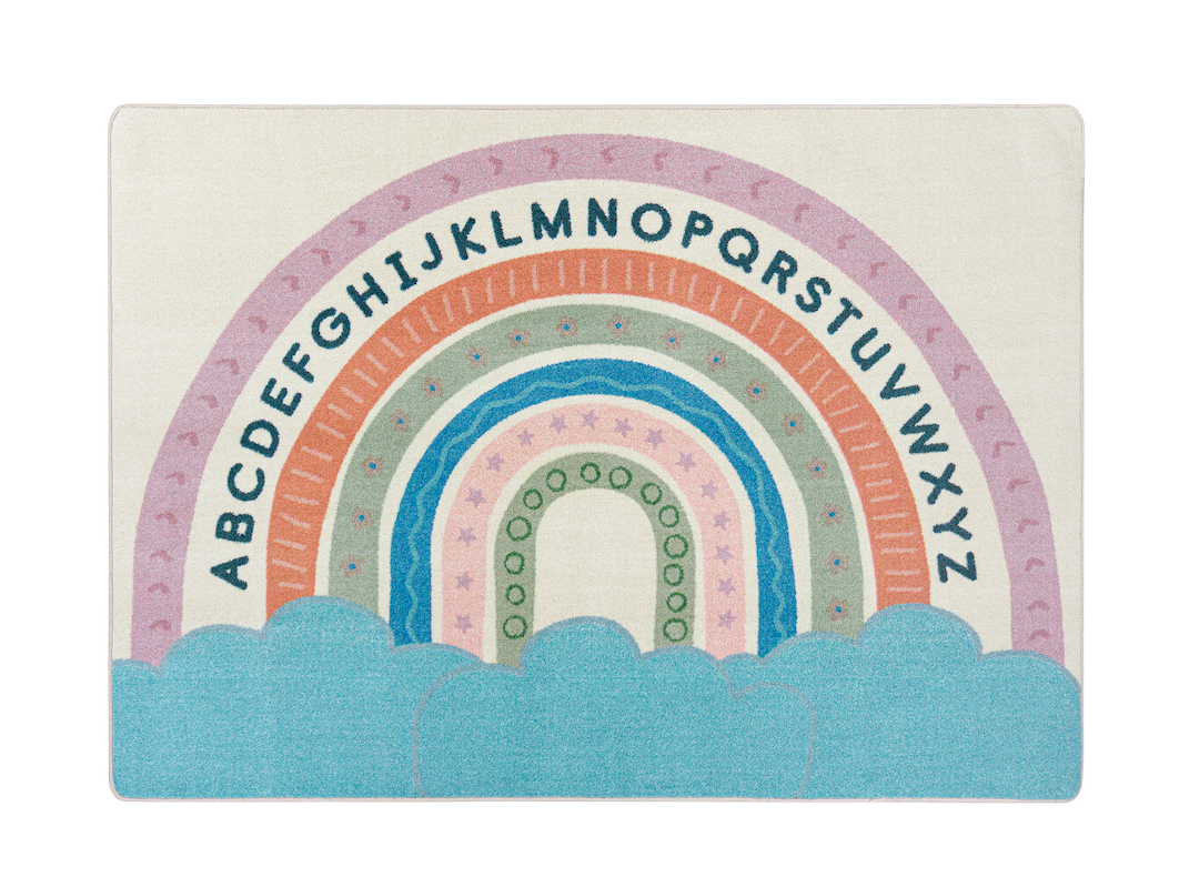 Environments® Boho Alphabet Rug