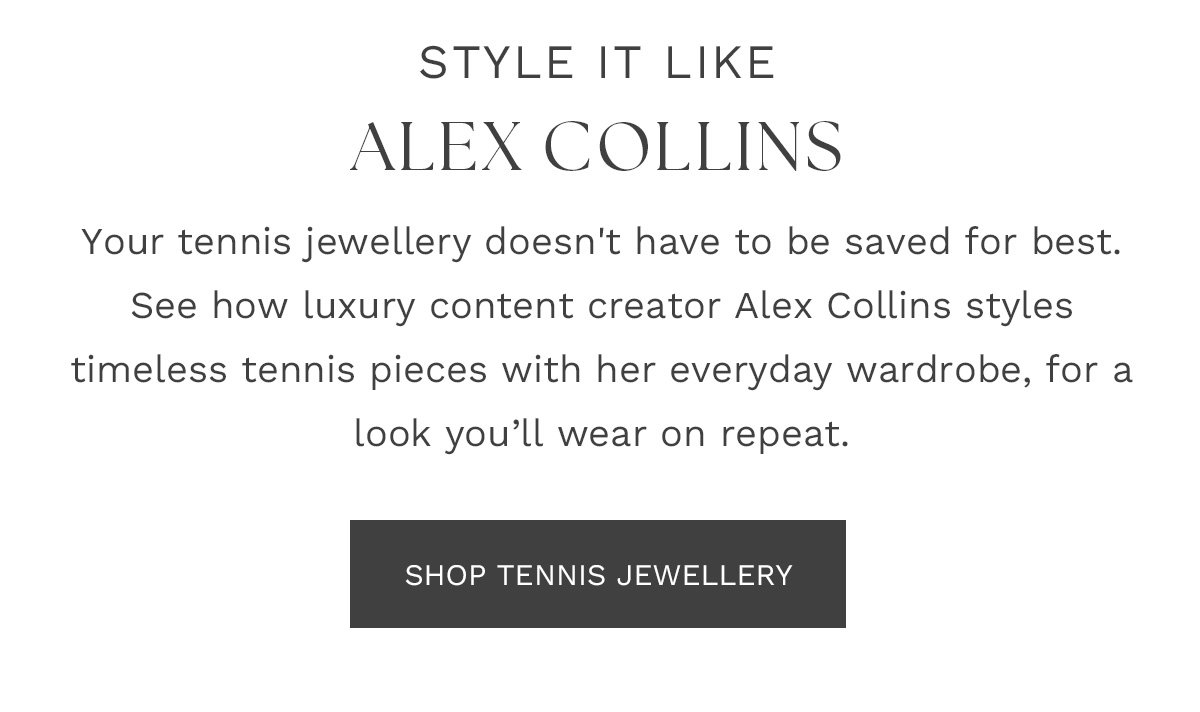 Shop Tennis Jewellery