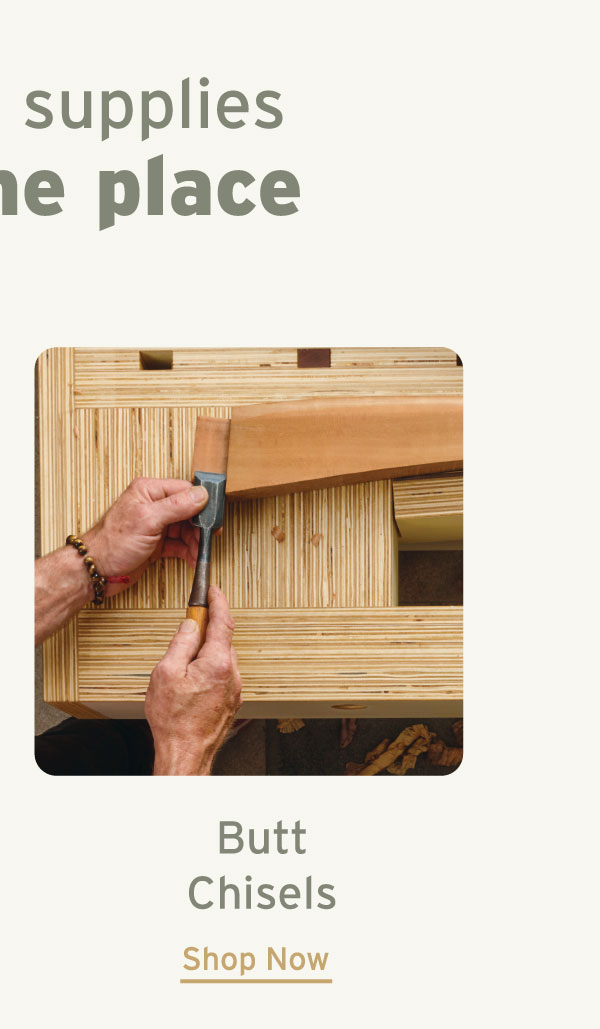 Butt Chisels