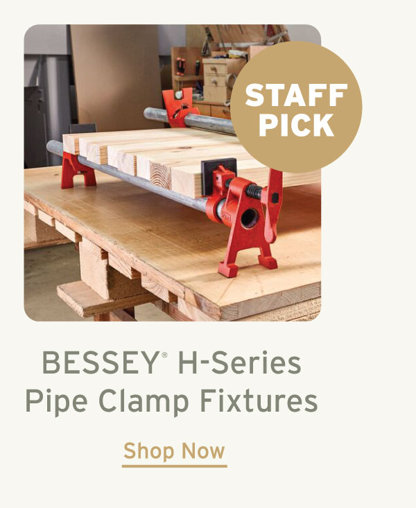 Bessey H-Series Pipe Clamp Fixture