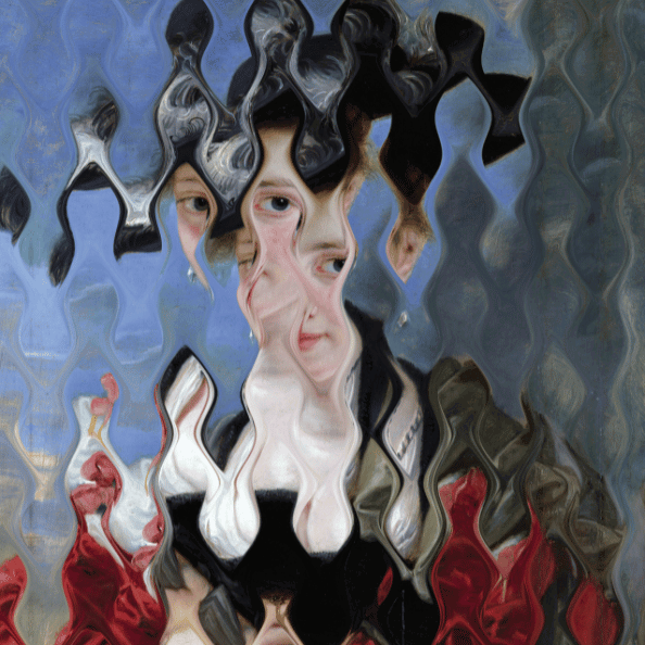 Painting of woman abstract