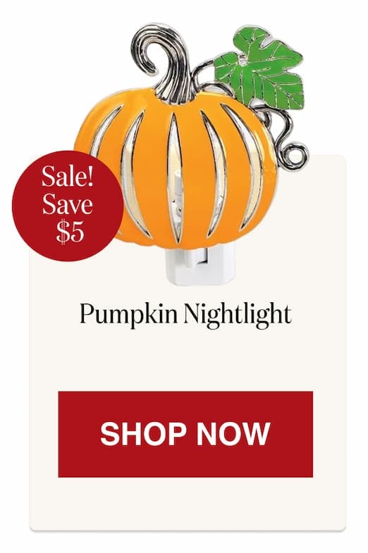 Pumpkin Nightlight [Click here to Shop Now]