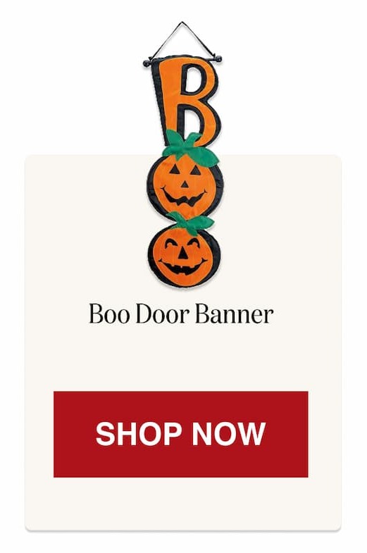Boo Door Banner [Click here to Shop Now]