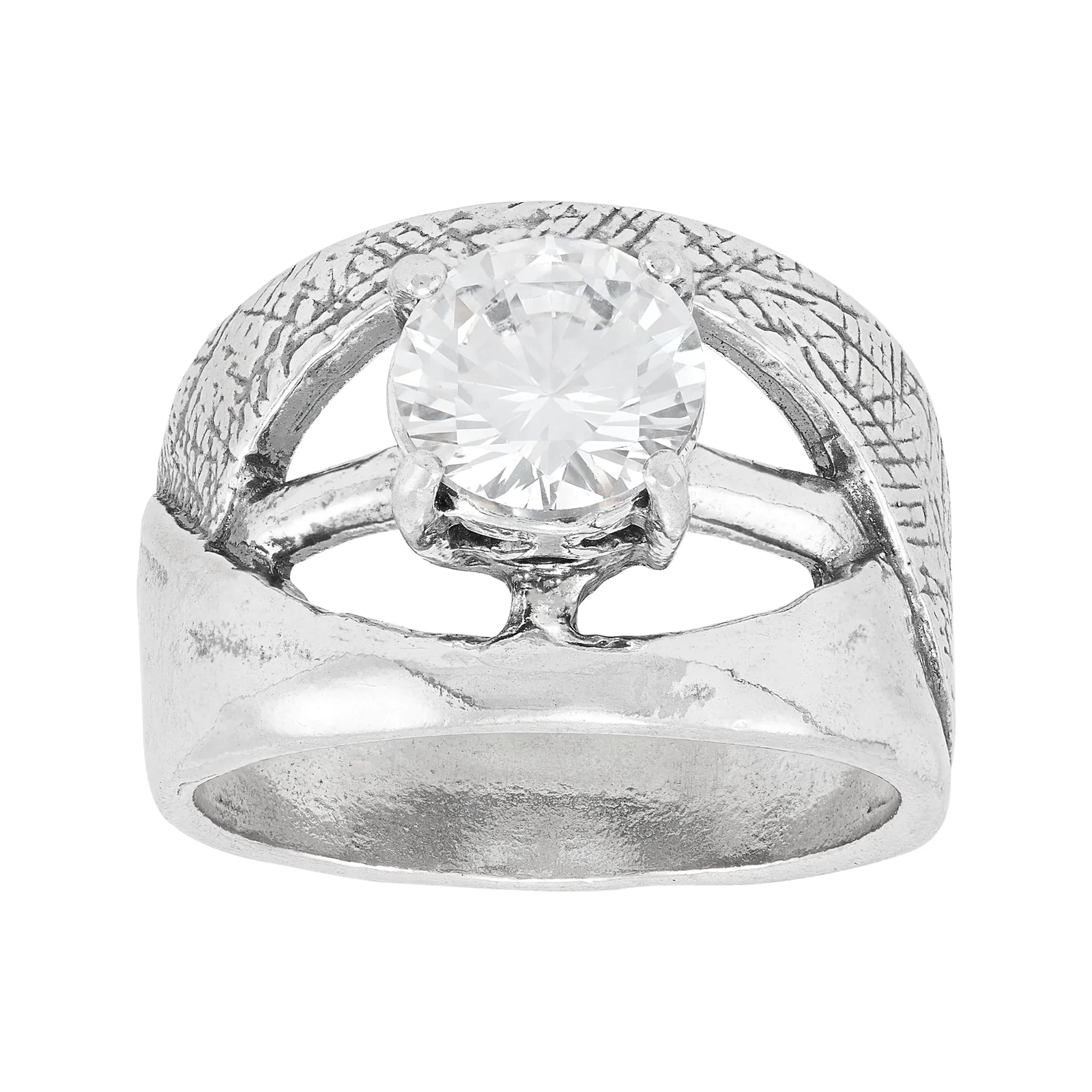 Full Appeal Ring, White Cubic Zirconia