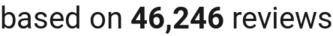 number of reviews