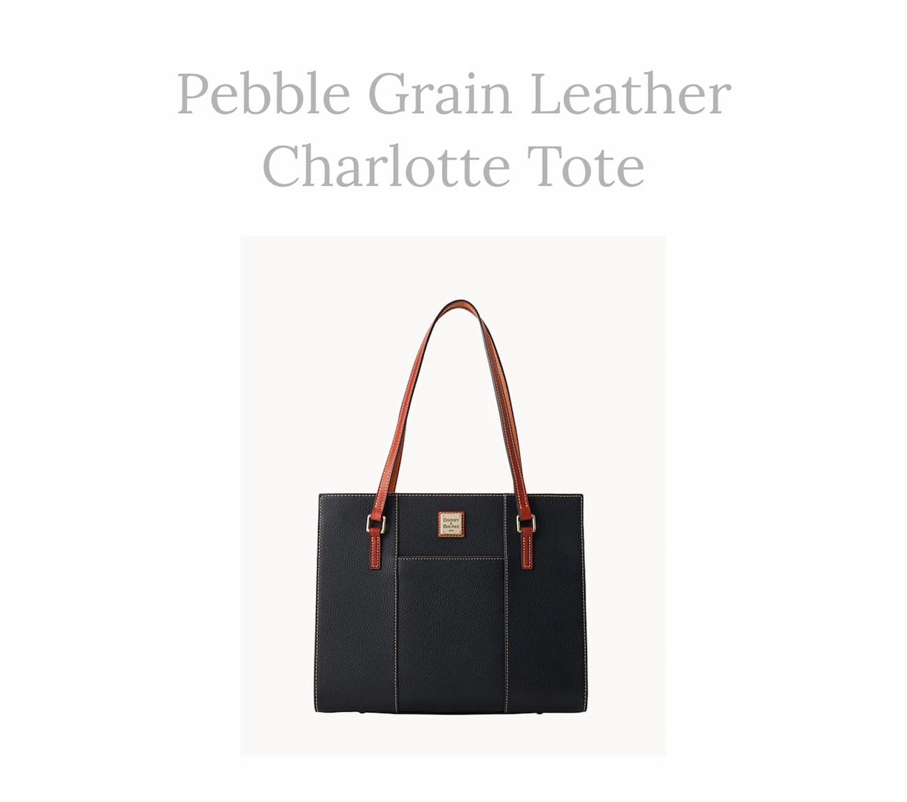 Pebble Grain Charlotte Tote