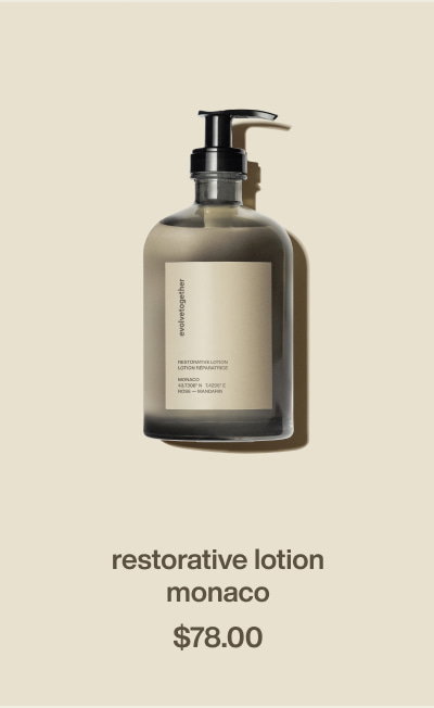 restorative lotion | monaco | $78.00
