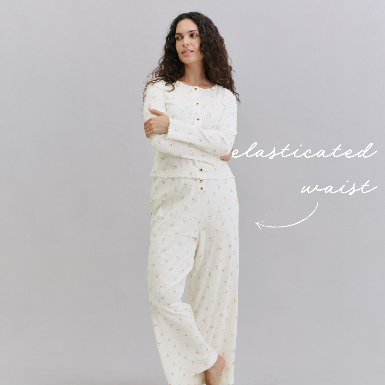 Posy Bud Pointelle PJs