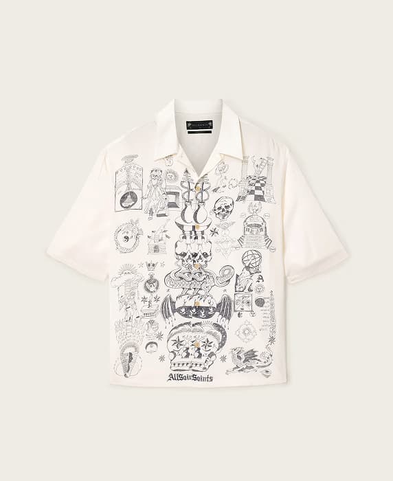 WHITE IGNIS SHIRT