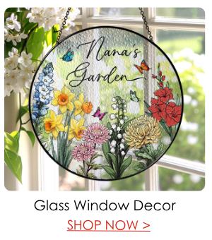 Glass Window Decor