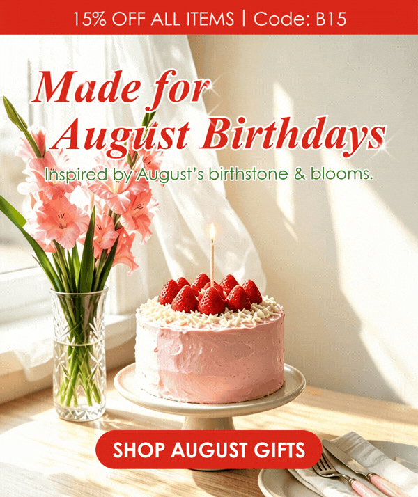Made for August Birthdays ✨