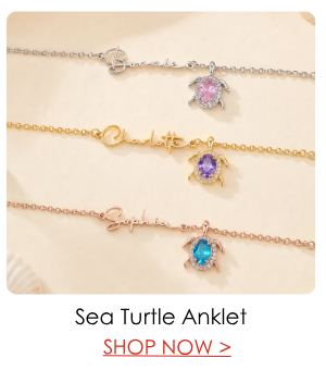 Sea Turtle Anklet