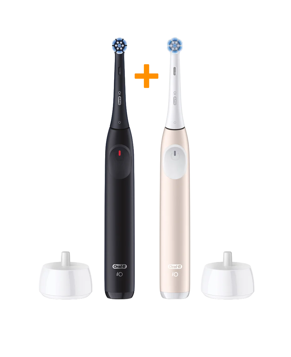 Image of iO2 Dual Handle Electric Toothbrush Pack