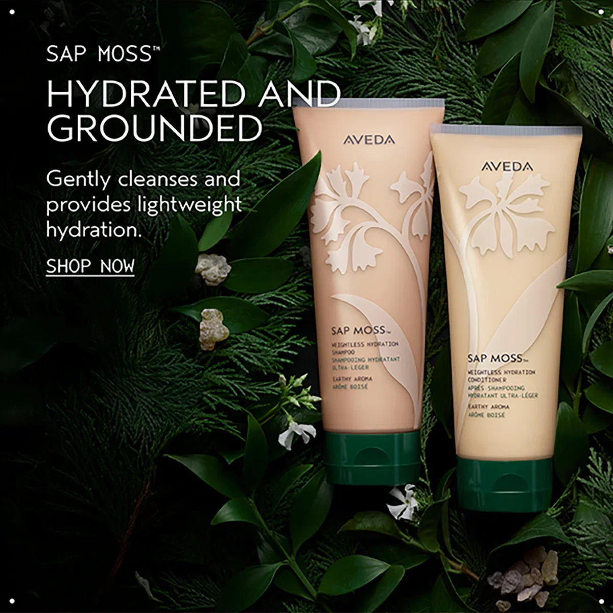 SAP MOSS™ | HYDRATED AND GROUNDED | Gently cleanses and provides lightweight hydration. | SHOP NOW