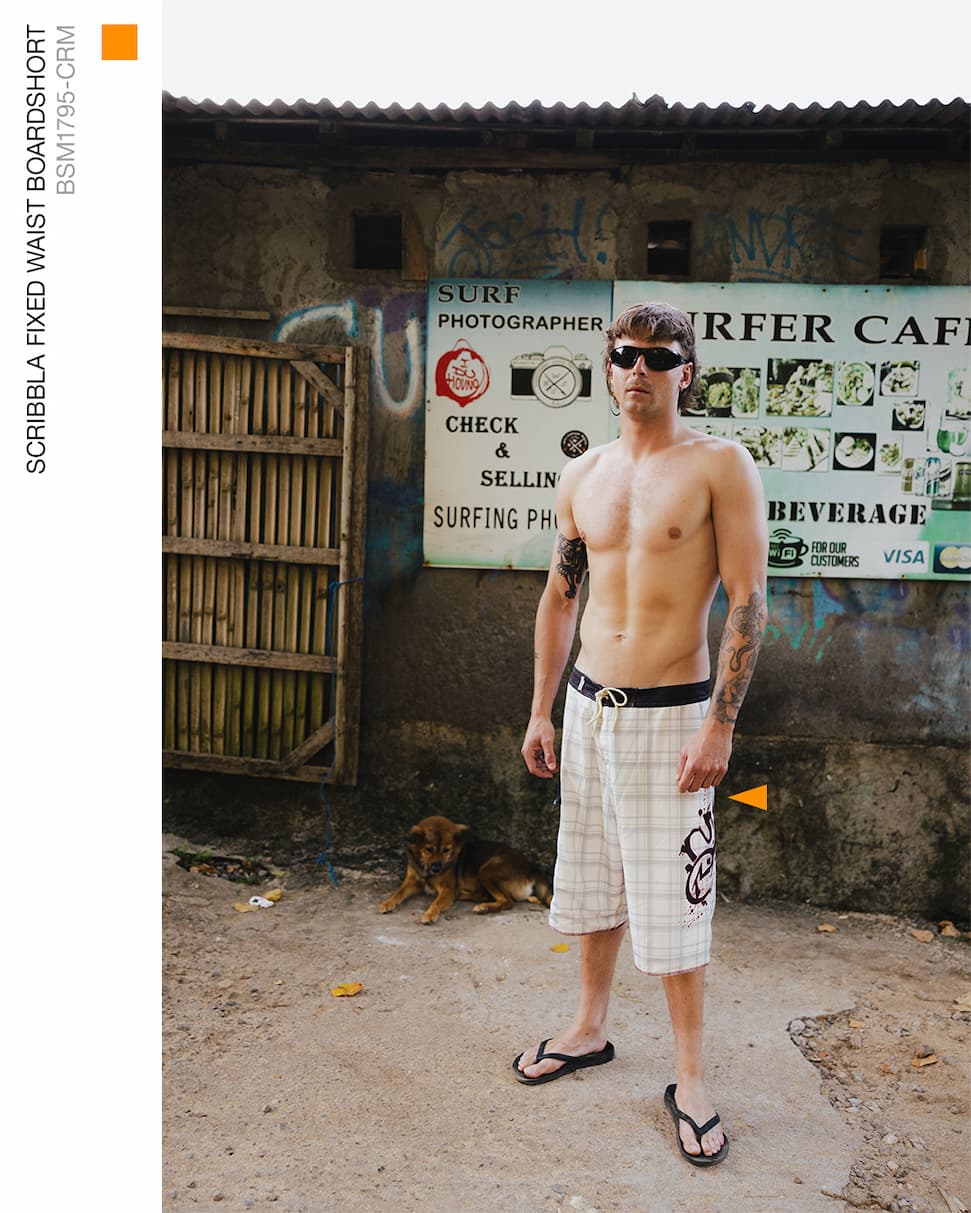 Scribbla 24" Baggy Boardshort