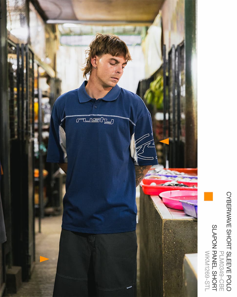 Cyberwave Oversized Polo