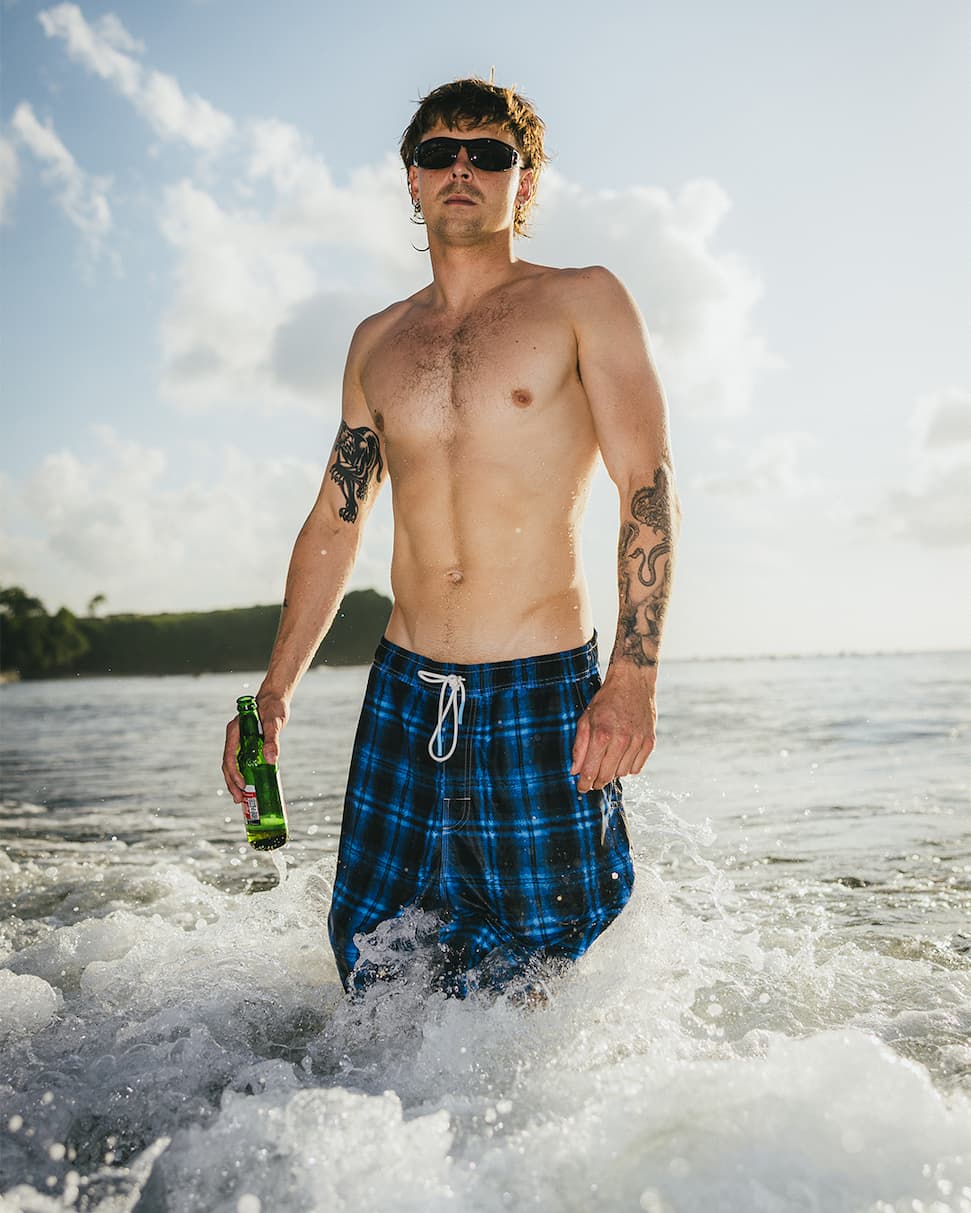 Rambo 23" Elastic Waist Boardshort