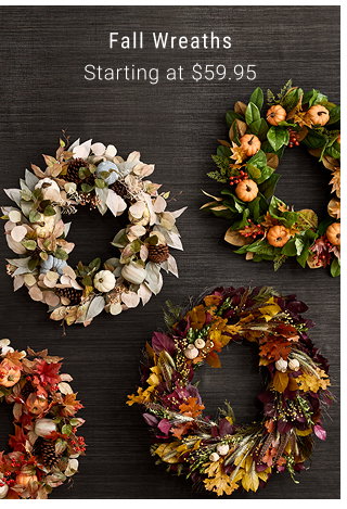 Fall Wreaths Starting at $59.95