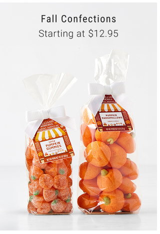 Fall Confections Starting at $12.95