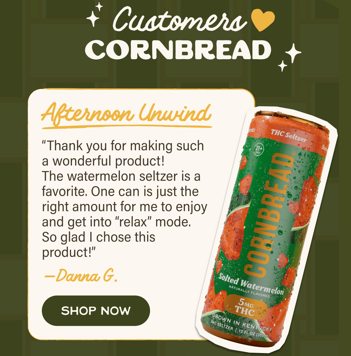 Afternoon Unwind: Salted Watermelon THC Seltzer