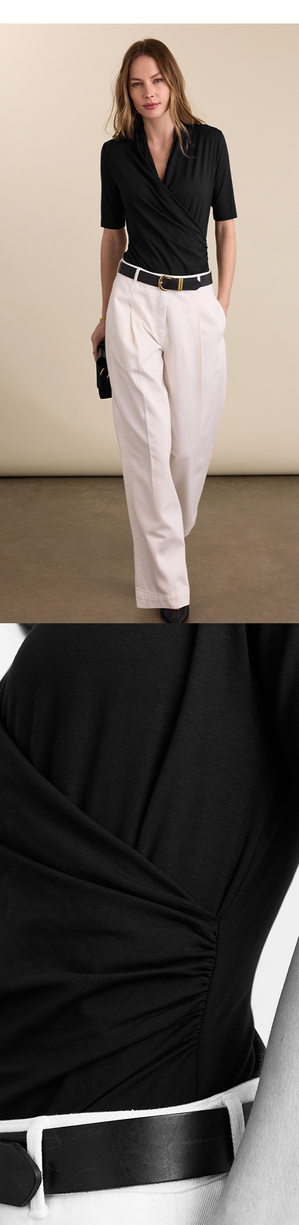 Rosamund Wrap Top