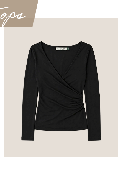 Lina Fixed Wrap Top