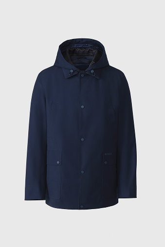 ALEC 3-in-1 Short Balmacaan Coat with Removable Down Liner