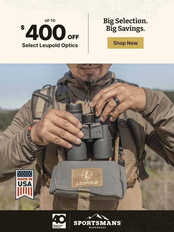 Up to $400 Off Select Leupold Optics | Shop Now