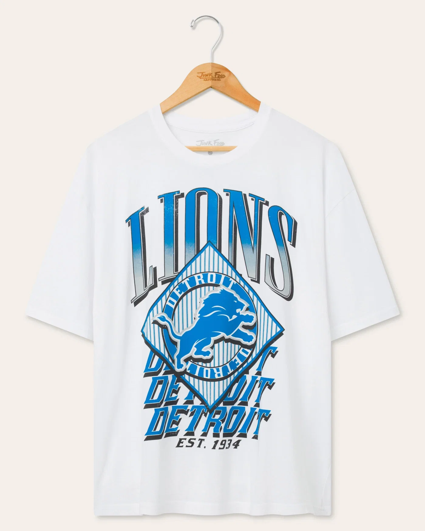 Image of Detroit Lions Oversized Tee