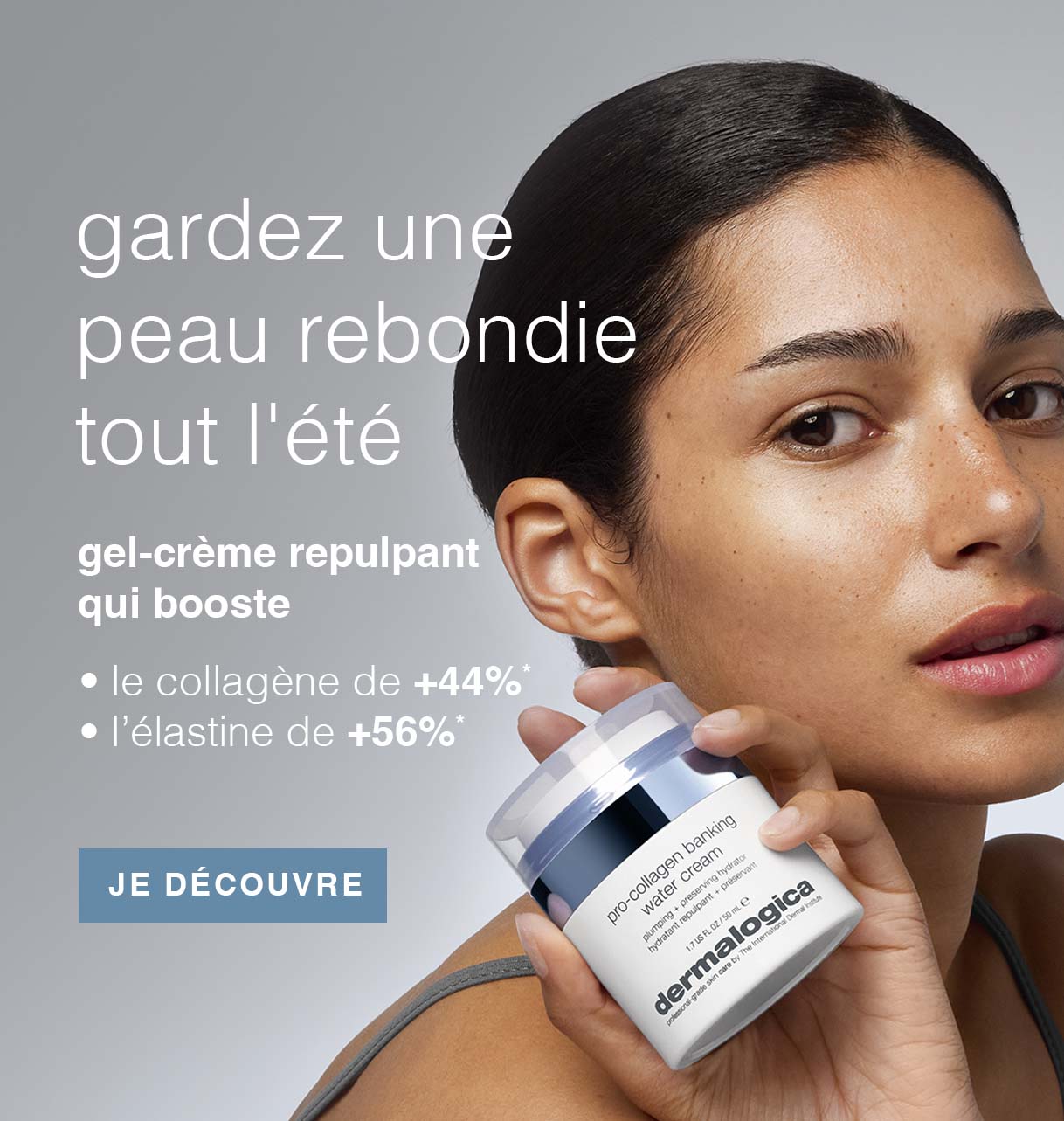 gardez une peau rebondie tout l'été avec pro-collagen banking water cream