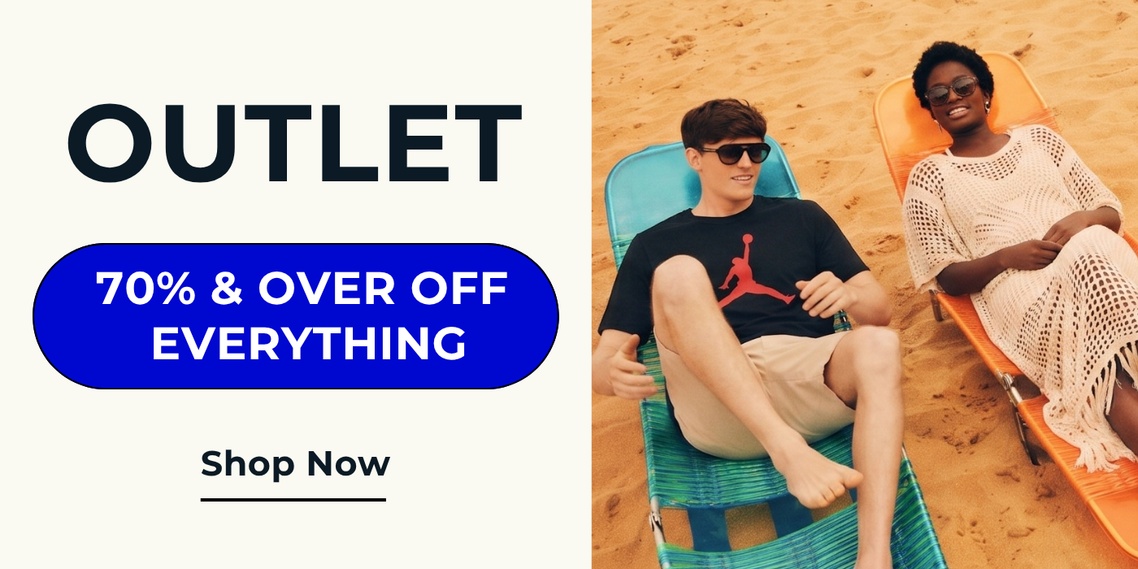 OUTLET 70% & OVER OFF EVERYTHING 