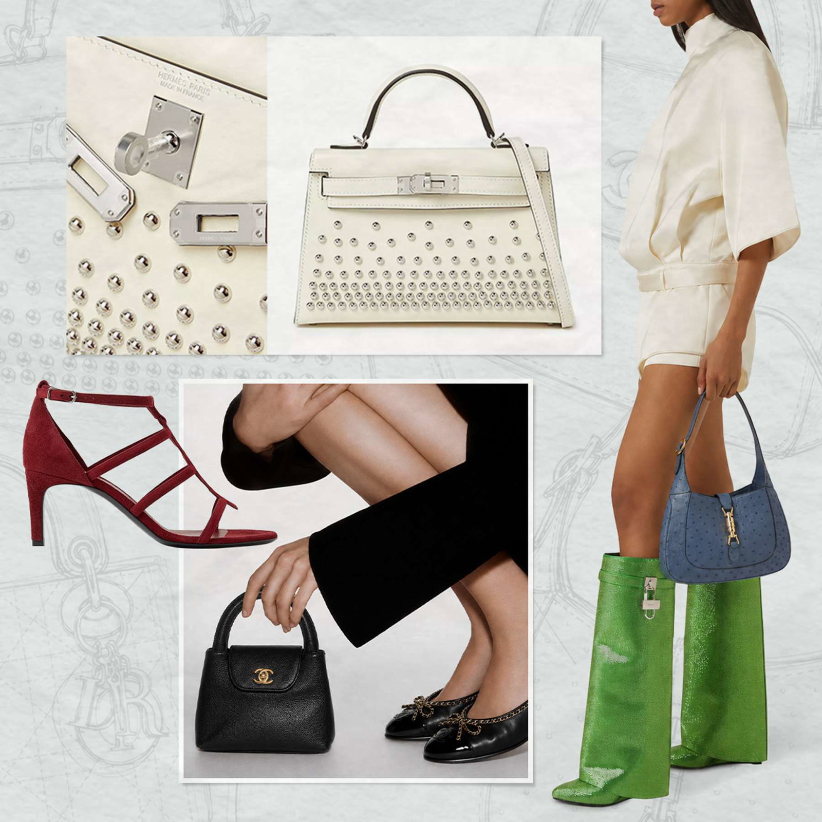 Elegant and forever iconic, discover the pre-loved bags and shoes to add to your collection from coveted designers